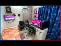 SkullCrusher Gaming Room Tour & Budget Streaming and Gaming Set Up Tour 😊 SETUP UNDER 2 LAKHS 😎