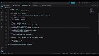 Cara buat game batu gunting kertas di phyton