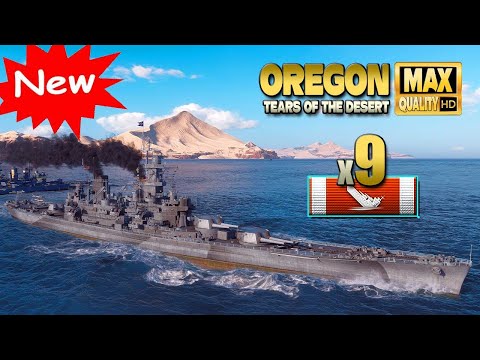 SFNL in the new battleship Oregon - World of Warships