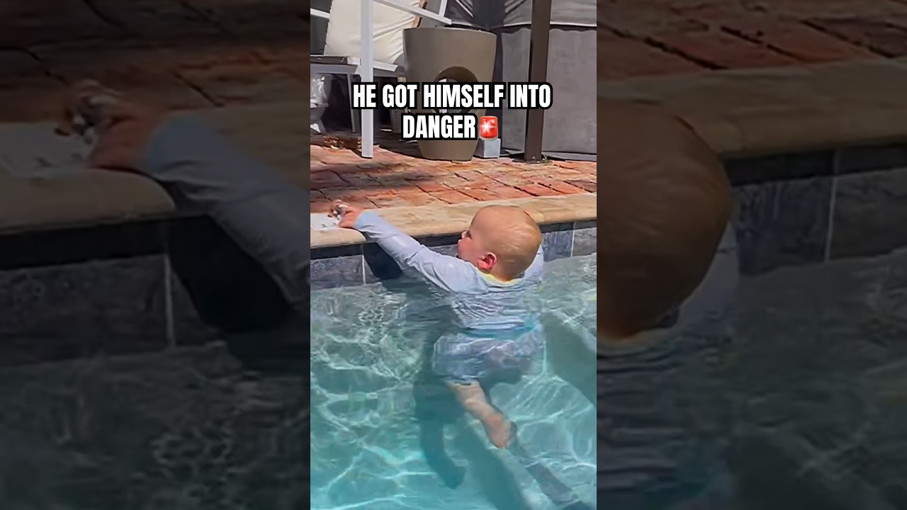DANGER IN THE POOL…