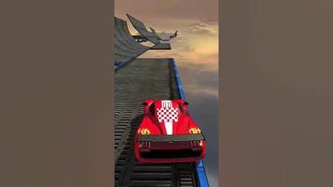 Impossible Stunt Car Tracks 3D, Gameplay Android/Ios #short