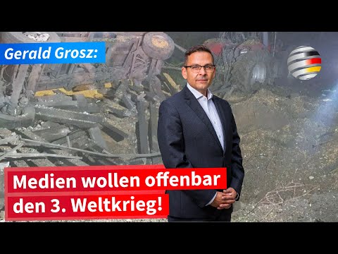 Raketeneinschlag in Polen: Medien wollen offenbar den 3. Weltkrieg! | Ein Kommentar von Gerald Grosz