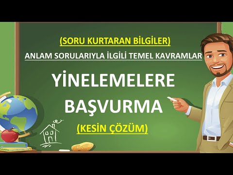 Yinelemelere Başvurma | Yineleme Örnekleri | Yineleme İkileme Farkı | Paragrafta Anlatım Teknikleri