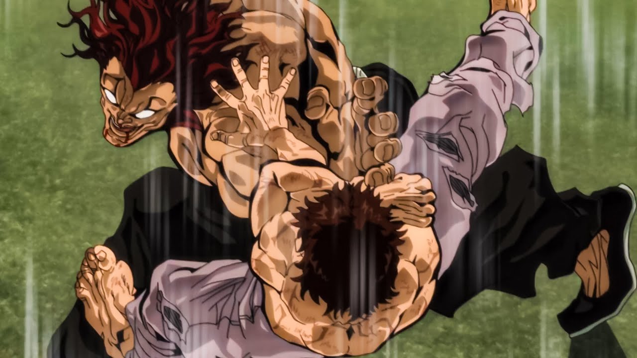 Baki vs Yujiro em Português #animes #bakihanma #animeedit