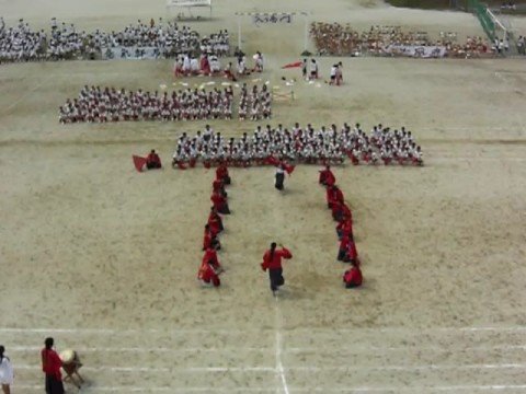2008近大福岡～体育祭～応援合戦（赤）