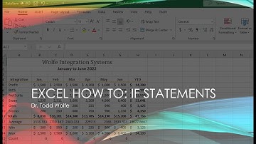 Microsoft Excel Tutorial: How to use IF statements and nested IF statements