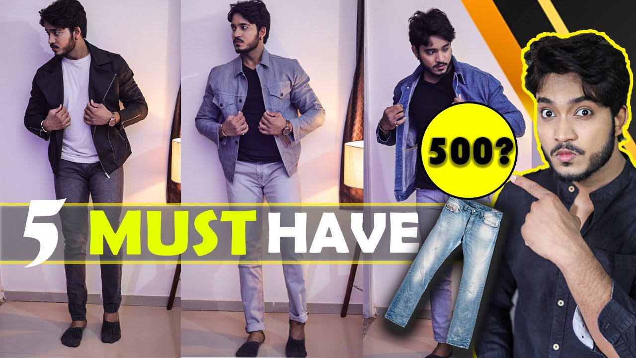 5 Best JEANS/DENIM For Men 🔥 Jeans Guide 101 Budget Friendly Jeans