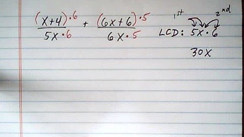 add rational expressions, different monomial denominator
