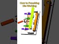 inside a Punching Die: How it works in 3D animation #science #3d