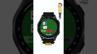 Rick &amp; Morty go all in on Blackjack... on a GARMIN watch. They hit 20 and win. Search Silvero Studio