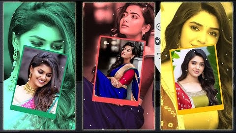 Photo Frame Effect Status Video Making| Kinemater Editing|