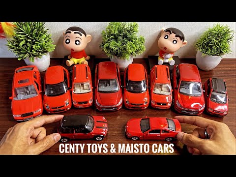 Centy Toys & Maisto Cars Scale Models Collection | Red Colour Cars | Diecast Cars | Car Galaxy 2023