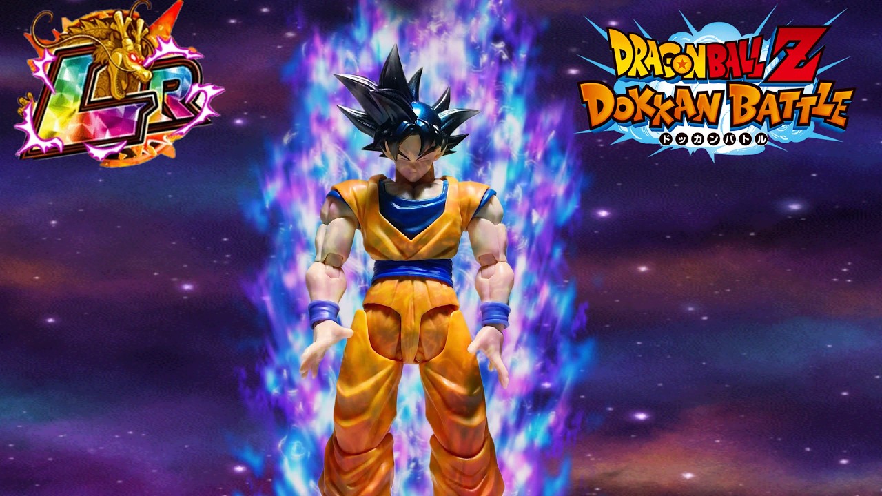 NEW LR UI GOKU  INTRO, SUPER & EX SUPER ATTACKS, ACTIVE SKILL DBZ Dokkan Battle | STOP MOTION |