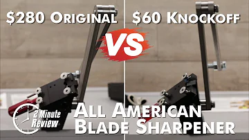 All American Blade Sharpener VS. Knockoff: Lawn Mower Blade Sharpener Review
