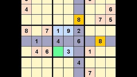 How to Solve New York Times Sudoku Hard November 20, 2021