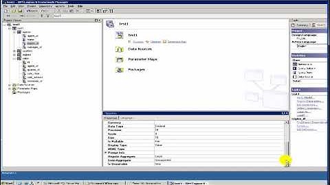 Report Studio Types of Objects
