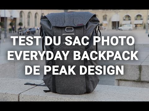 Test du sac photo Everyday Backpack 20L de Peak Design