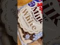 限定　Milk White 柿の種　スイーツ　チョコレート　chocolate sweets おかき　冬季限定　#shorts