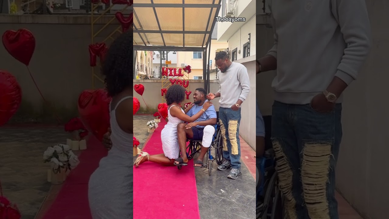 She proposed to her fiancee