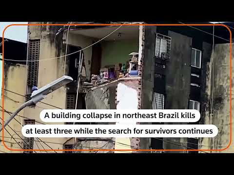 Deadly Building Collapse In Northeast Brazil