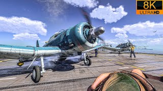 Battle of Midway 1942 (Douglas SBD Dauntless Dive-Bombers) Call of Duty Vanguard - 8K HDR