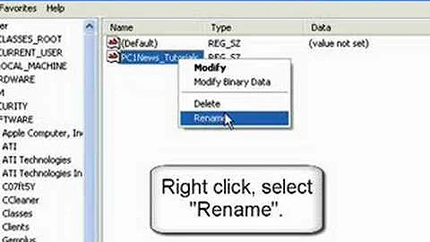 How to Modify Value in your Windows Registry