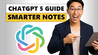 HOW TO USE CHATGPT 5 FEATURES | NOTES, STUDYING &amp; PRODUCTIVITY (OpenAI Guide)