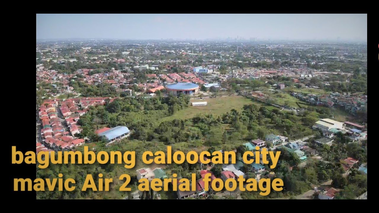 Bagumbong Caloocan City Aerial footage YouTube