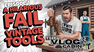 Laughing Through the Drill: My Uncle's Vintage Tool Tutorial Disaster!