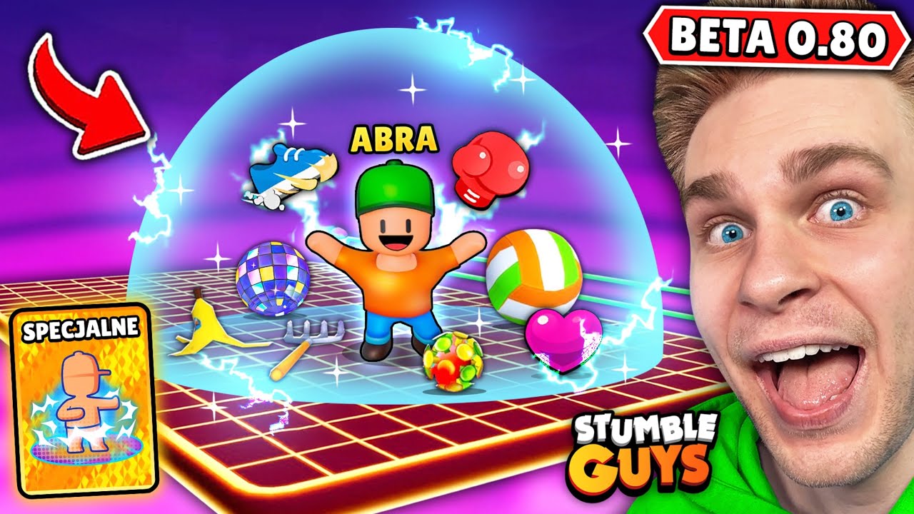 Jak DZIAŁA *ULEPSZONA* na MAXA ZDOLNOŚĆ (WYŁĄCZENIE) 📴 z BETA 0.80 w Stumble Guys?! 😱