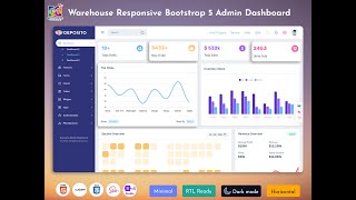 Storage Management Dashboard for Warehouse Inventory Tracking