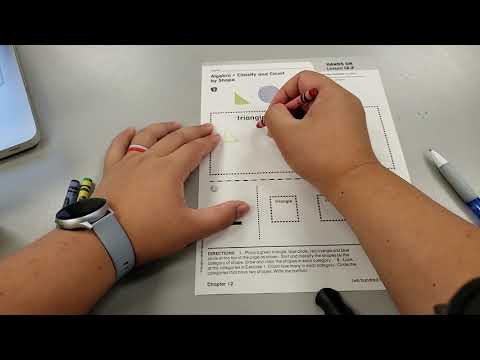 TK Math - Classify and Count by Shape