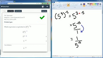 DeltaMath Negative Zero Level 1