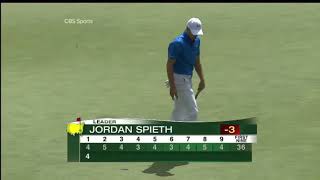 Jordan Speith Masters Meltdown