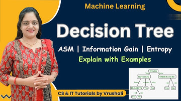 ML 16 : Everything about Decision Tree with Examples #machinelearningfullcourse