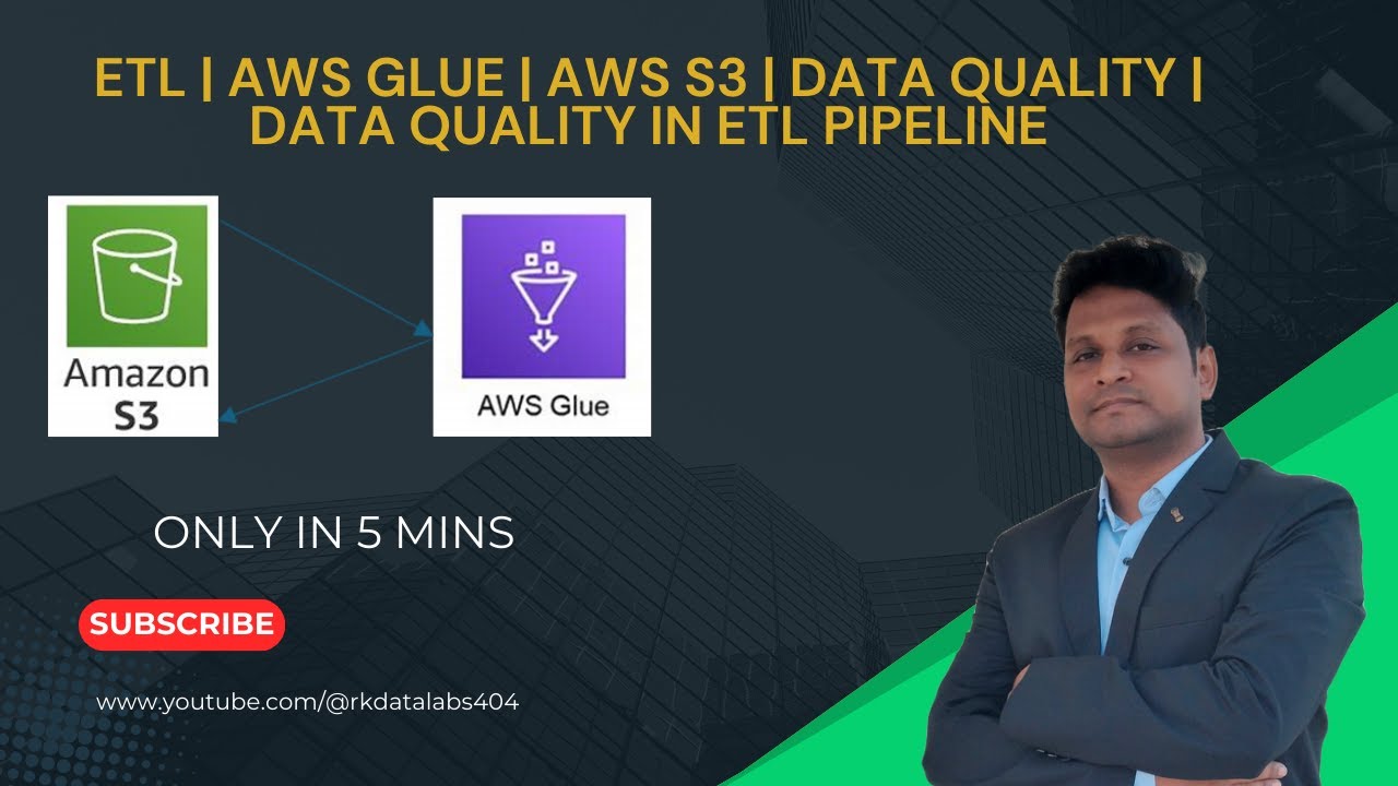 ETL | AWS Glue Data Quality check with in-built Rules | Day-17 #aws # ...