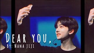 Dear You | Nct Jisung One shot | Part 1