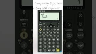 Find eigen values and eigen vector 3x3 matrix