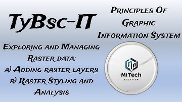 Exploring And Managing Raster Data..... Practical -2 (A-B) TyBsc-IT Semester 6th