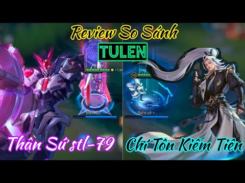 Video Review so sánh Tulen Thần Sứ vs Tulen Chí Tôn Kiếm... - youtube