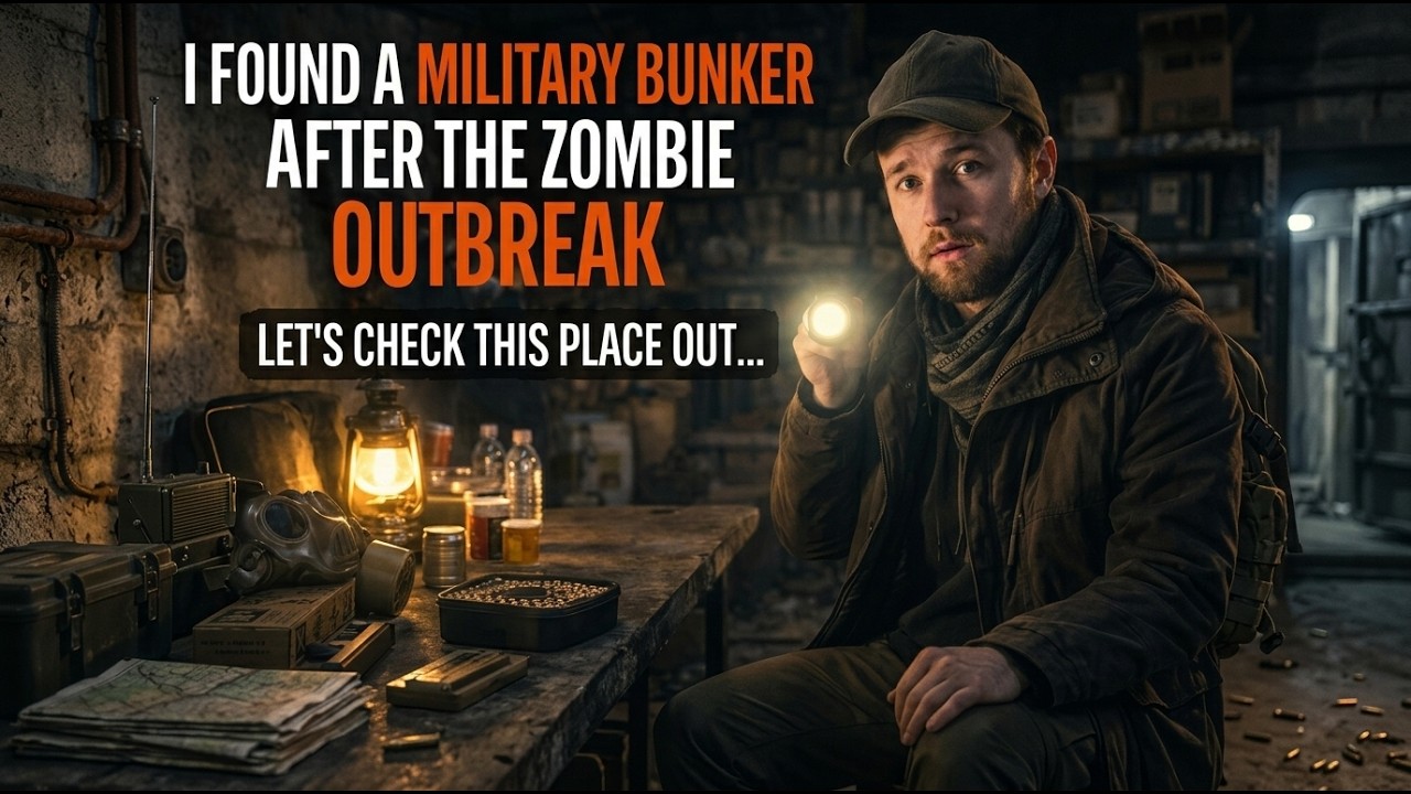 I Found a Military Bunker Meant for Soldiers While Running From the Zombie Outbreak