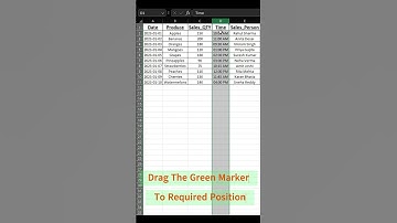 ↔️ How to Move a Column in Excel Easily | Quick Excel Tips & Tricks 💡 #⃣