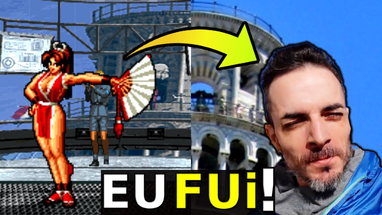PRA TORRE DE PISA POR CAUSA DE KOF e FATAL FURY!