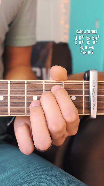 Memories Maroon 5 Guitar Lesson // Memories Guitar Tutorial #Shorts