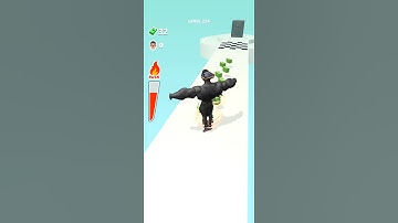 Muscle rush 3d  all level gameplay Android,ios plz like share subscribe for the watching #shorts