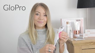 Microneedling at Home with GloPRO | How to get rid of acne scarring with dermarollering