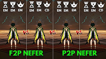 BEST Build For Nefer? EM vs CD Circlet Genshin Impact