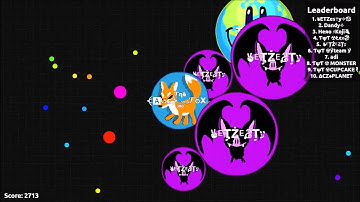 Agar.io | Short splitrun gameplay!