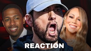 Gen Z First Time Hearing Eminem - The Warning (Mariah Carey Diss)