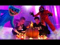 Попали Игру В Кальмара на Хеллоуин ! Squid Game Halloween in Real Life